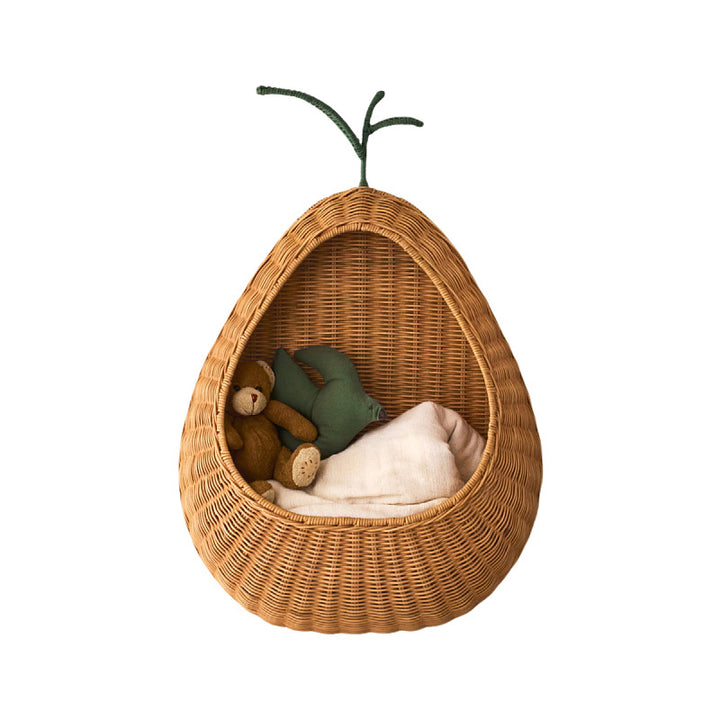 Wall basket in modern fruit design