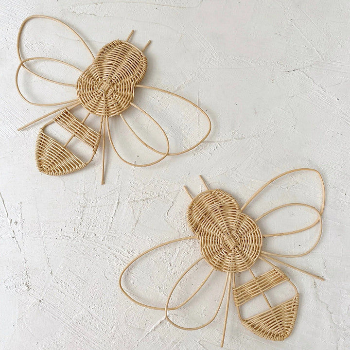 Decorative wall hanging in bee design