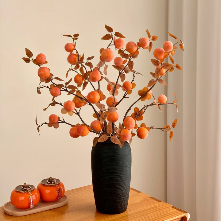 Decorative Artificial Citrus Fruit Branch