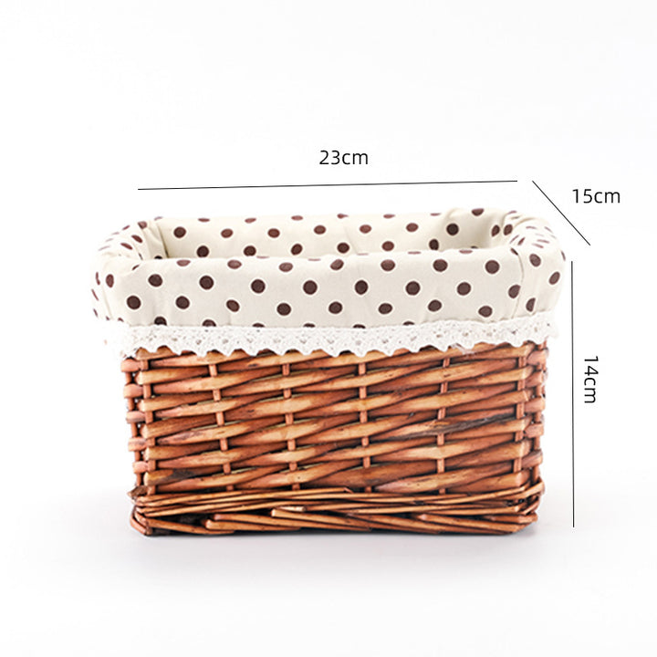 Practical storage basket with padding