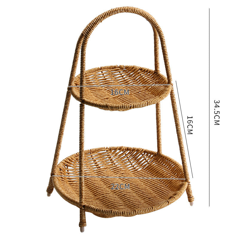 Elegant Handmade Willow Basket