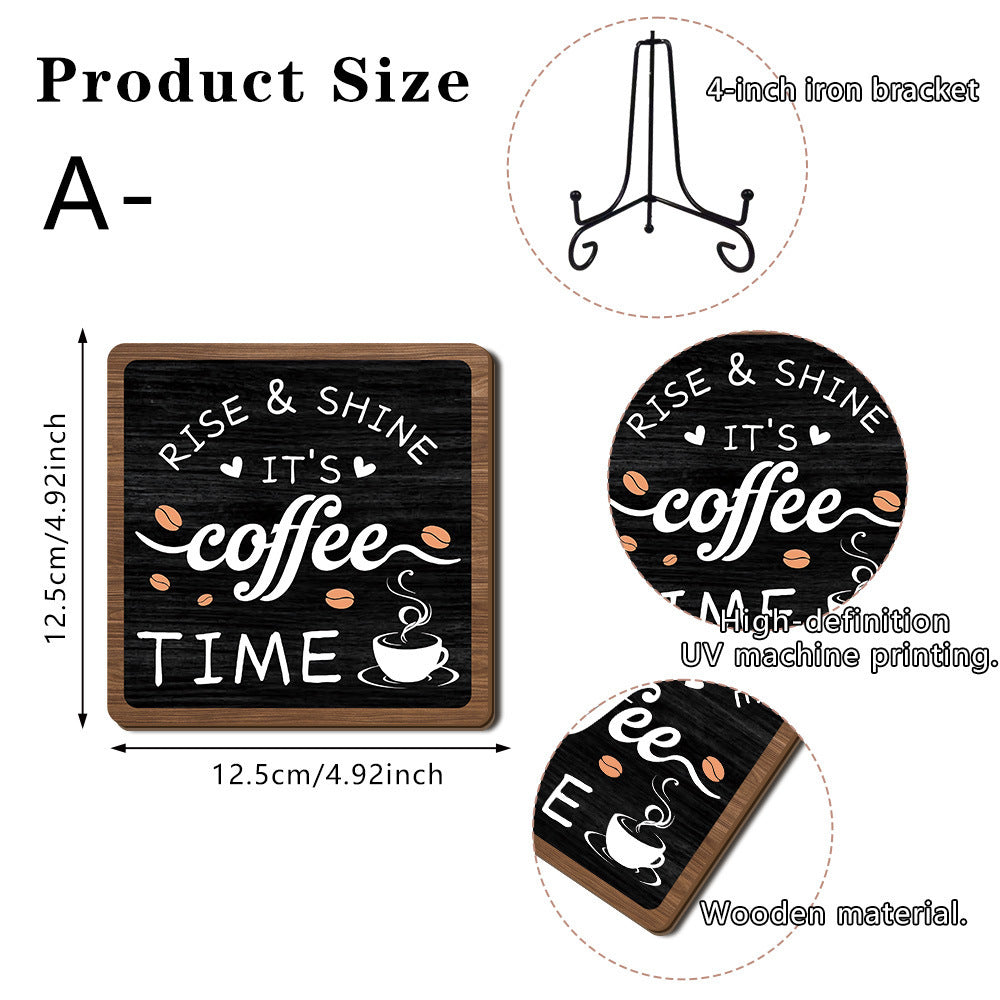 Wooden sign decor