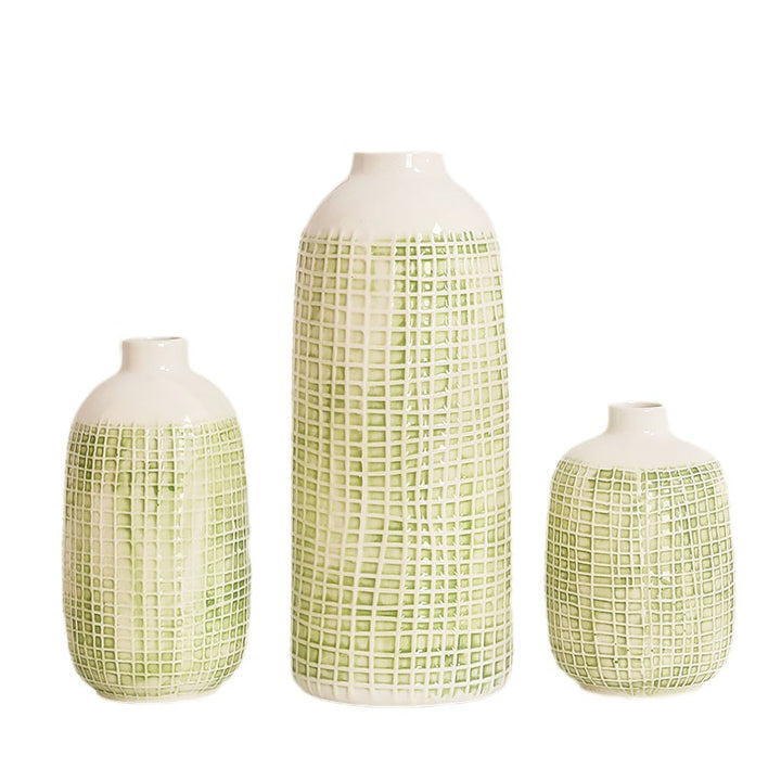 Stylish ceramic vase