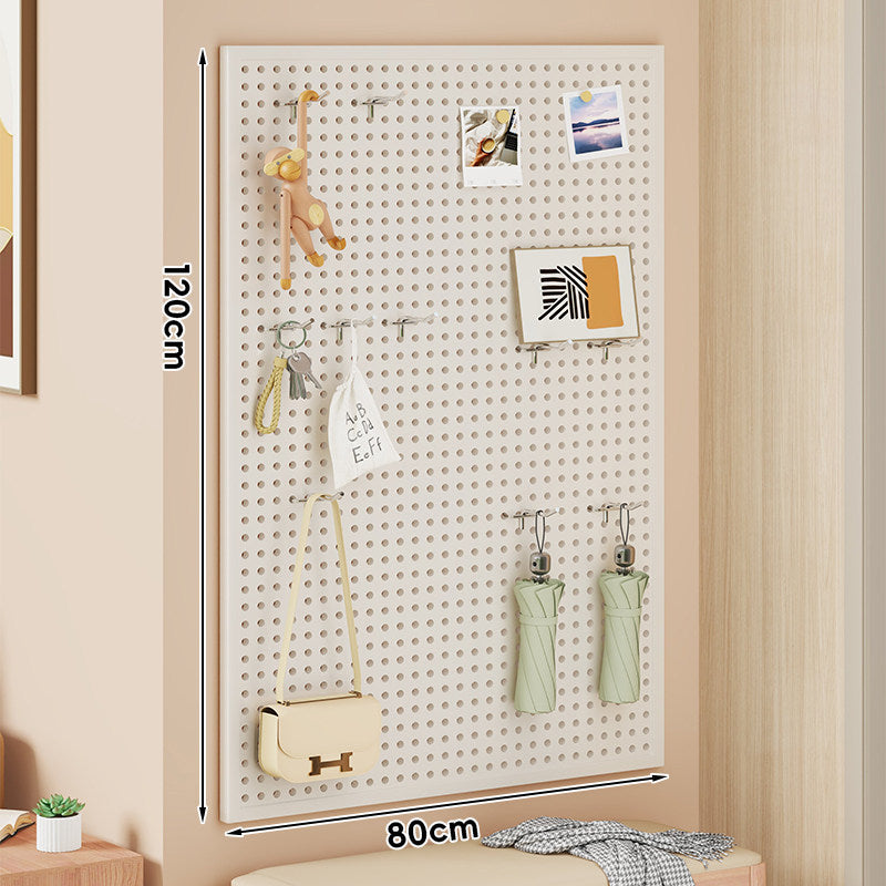S-Shaped Offset Pegboard Utility Hooks with Support Post