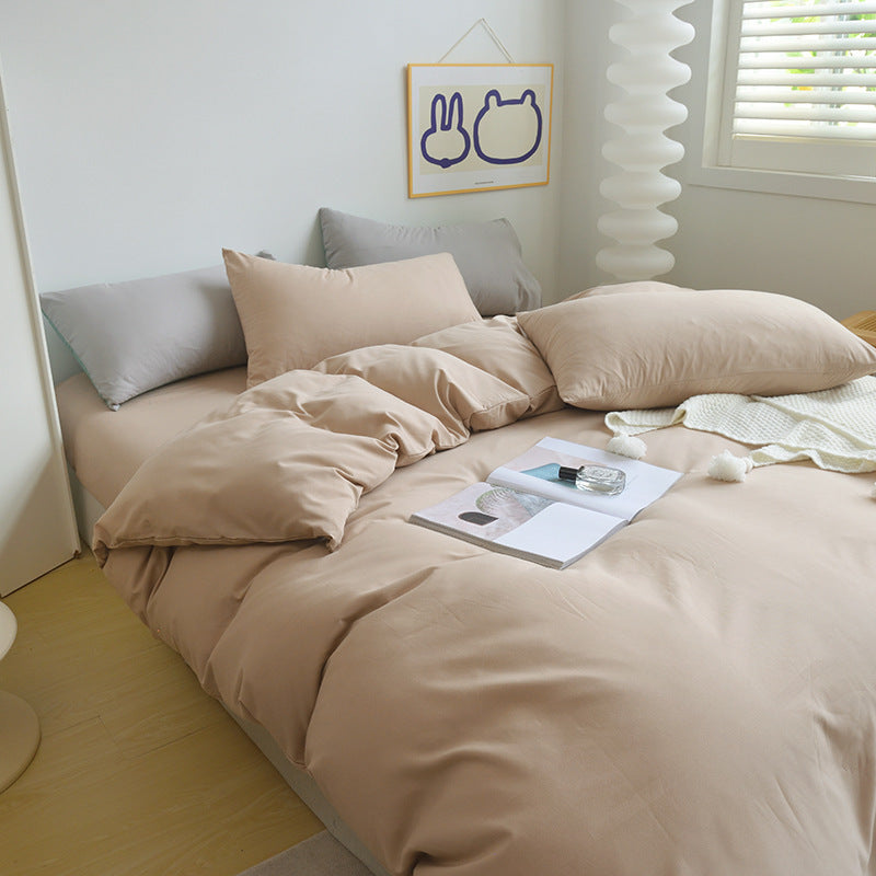 Premium Reversible Hypoallergenic Duvet Cover Set