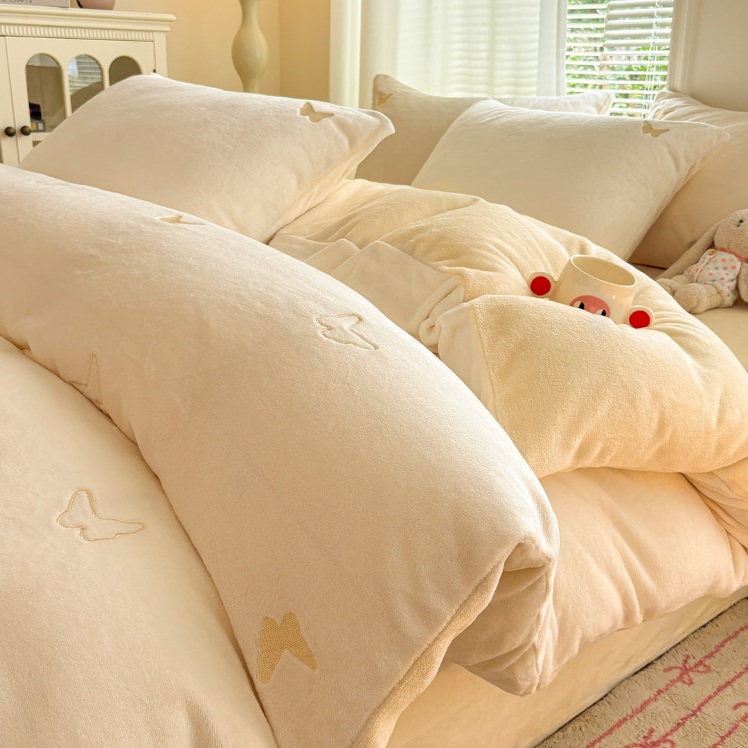 Luxurious Plush Duvet Set