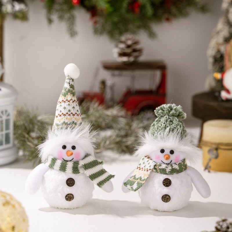 Illuminated Snowman Figure