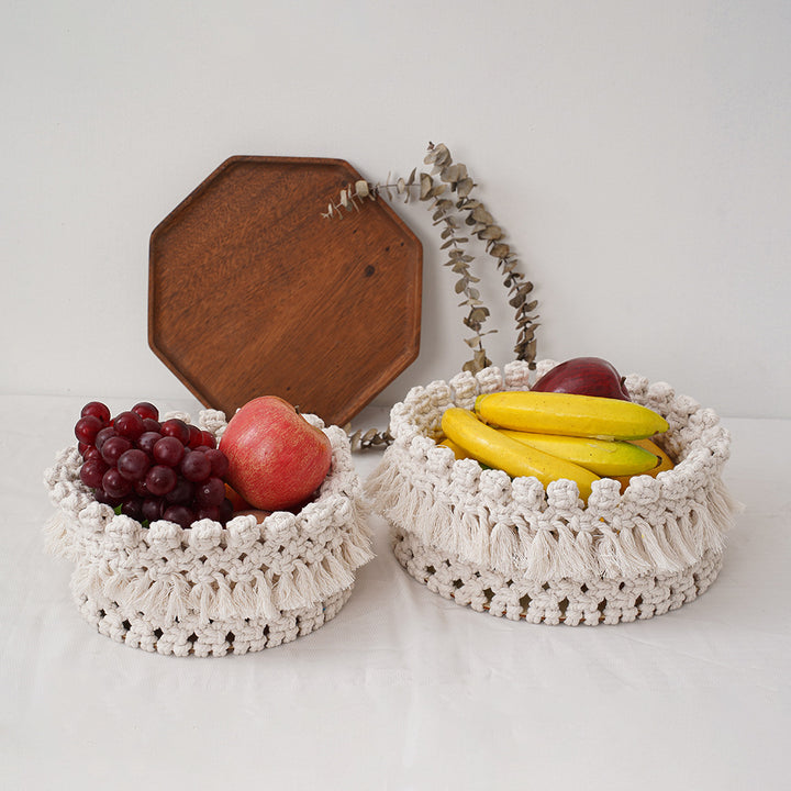 Decorative Macramé Storage Basket