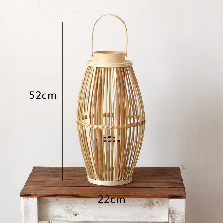 Handcrafted lantern in Scandinavian style