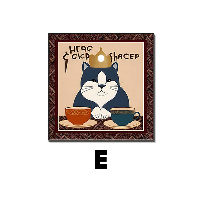 Framed Art Print of a Cozy Tea Scene