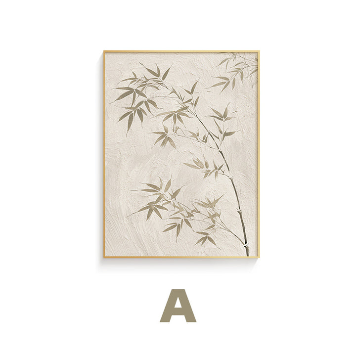 Framed Botanical Leaf Art