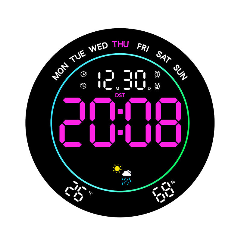 Digital Weather Alarm Clock