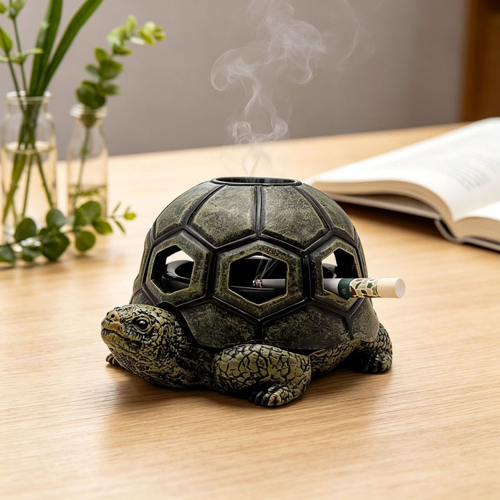 Decorative Turtle-Shaped Candle Holder