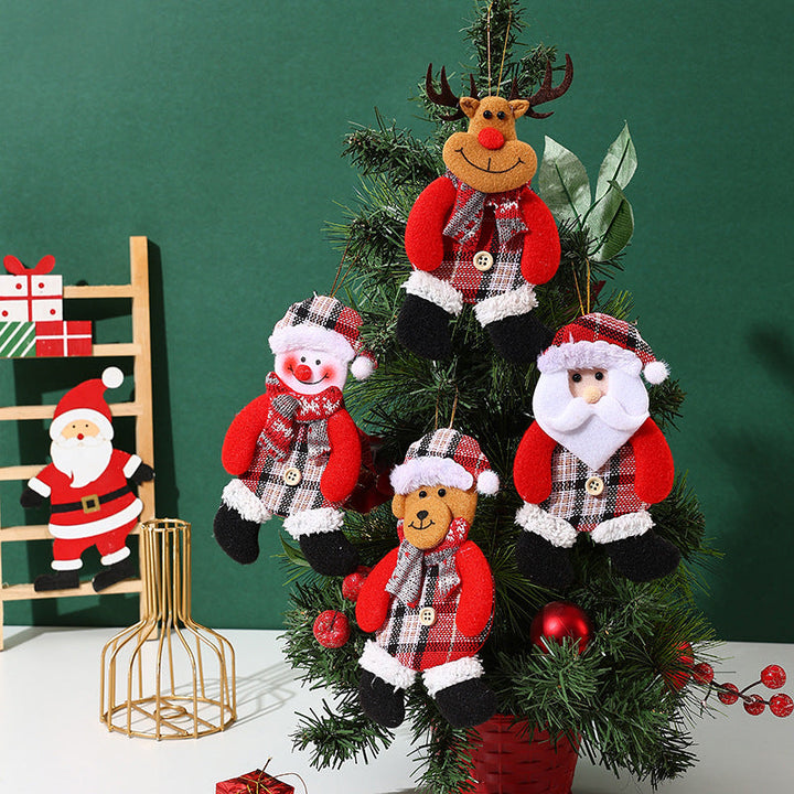 Decorative Christmas tree figure in reindeer design