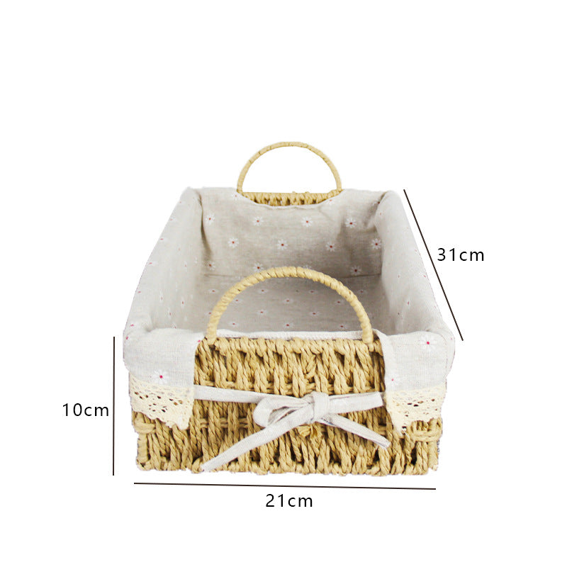 Handcrafted Woven Storage Basket