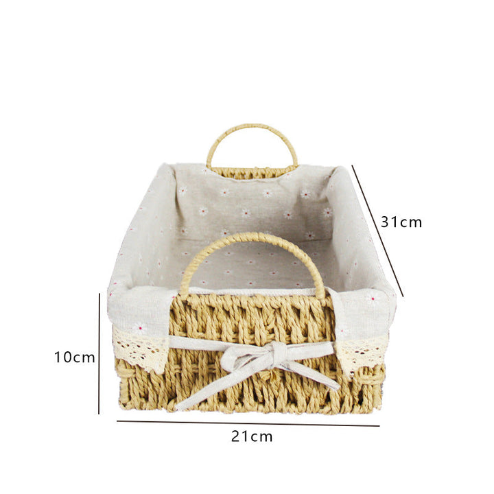 Handcrafted Woven Storage Basket