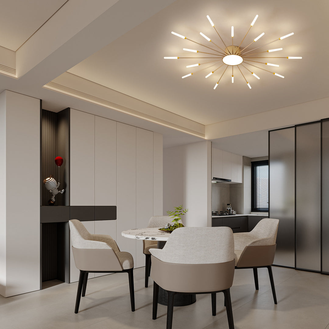 Star Explosion Style Ceiling Light