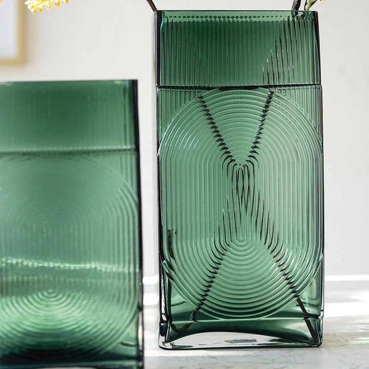 Decorative Glass Vase for Dining Table Decor