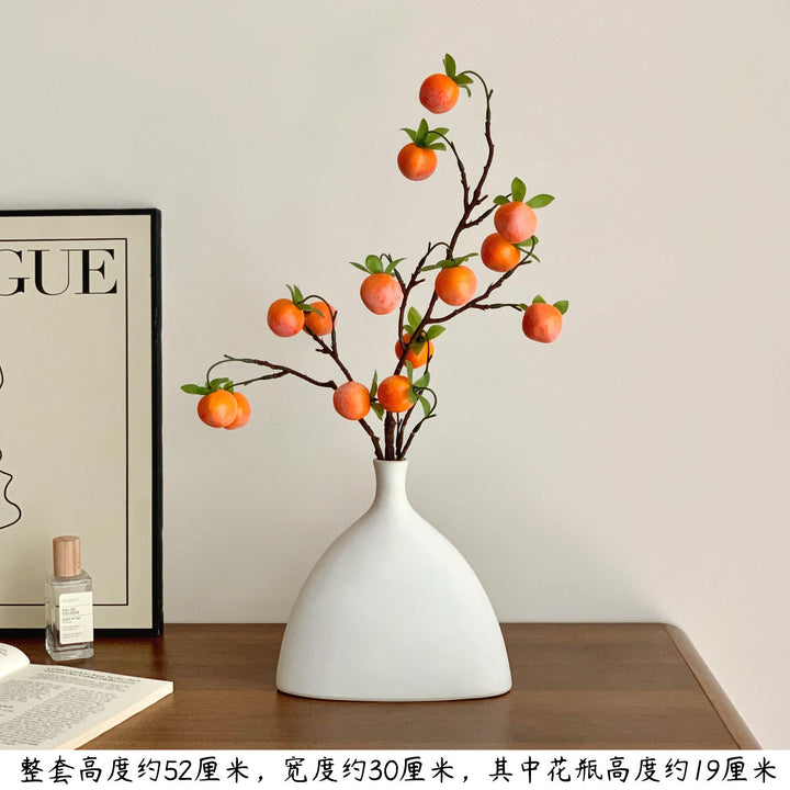 Decorative Artificial Citrus Blossom Arrangement