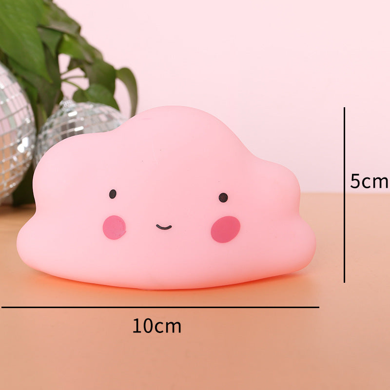 Silicone Soft-Touch LED Unicorn Night Light Table Lamp
