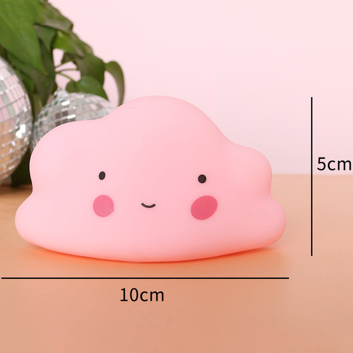 Silicone Soft-Touch LED Unicorn Night Light Table Lamp