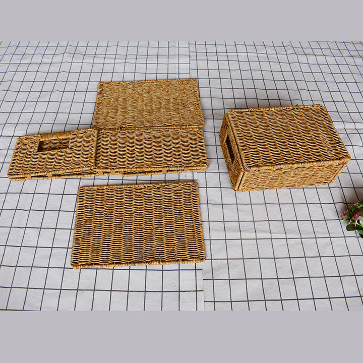 Versatile Handwoven Storage Basket Set