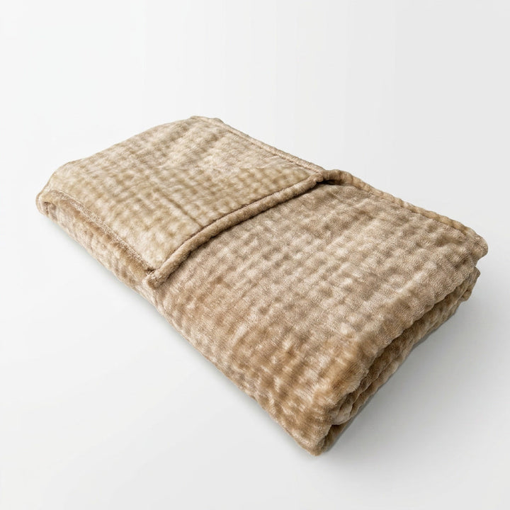 Soft Textured Waffle Blanket