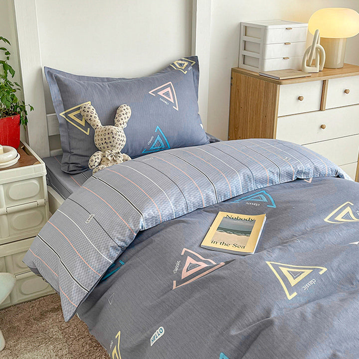 Modern Plaid Bedding Set