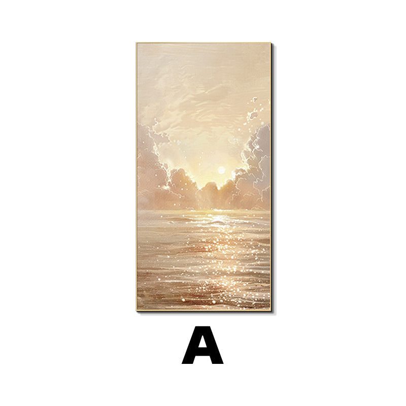 Elegant Coastal Sunset Wall Art