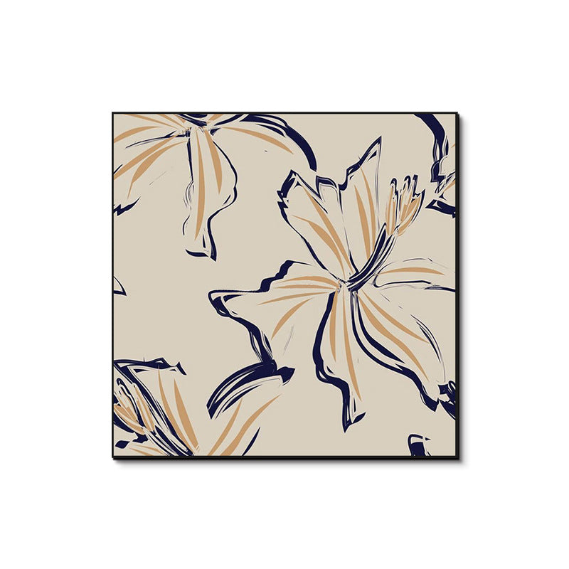 Floral Modern Art Canvas Print