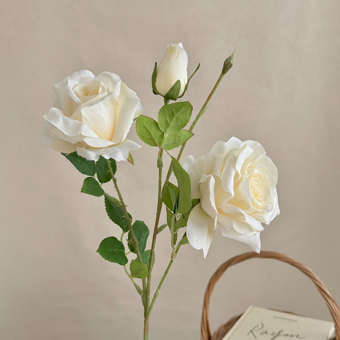 Faux Rose Stem Arrangement