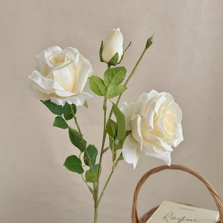 Faux Rose Stem Arrangement