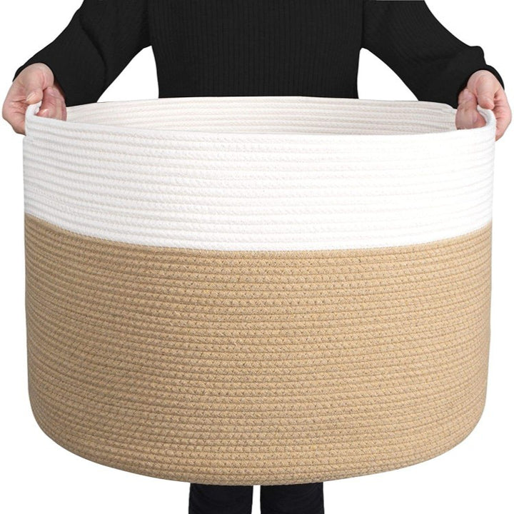 Stylish storage basket made of durable material
