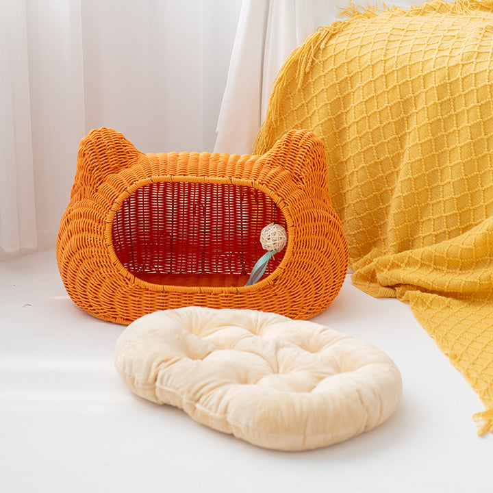 Rattan Cat Cave