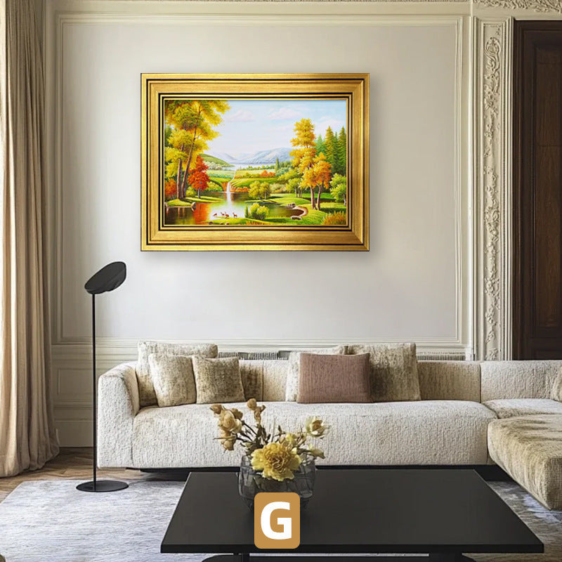 Decorative Framed Nature Landscape Artwork