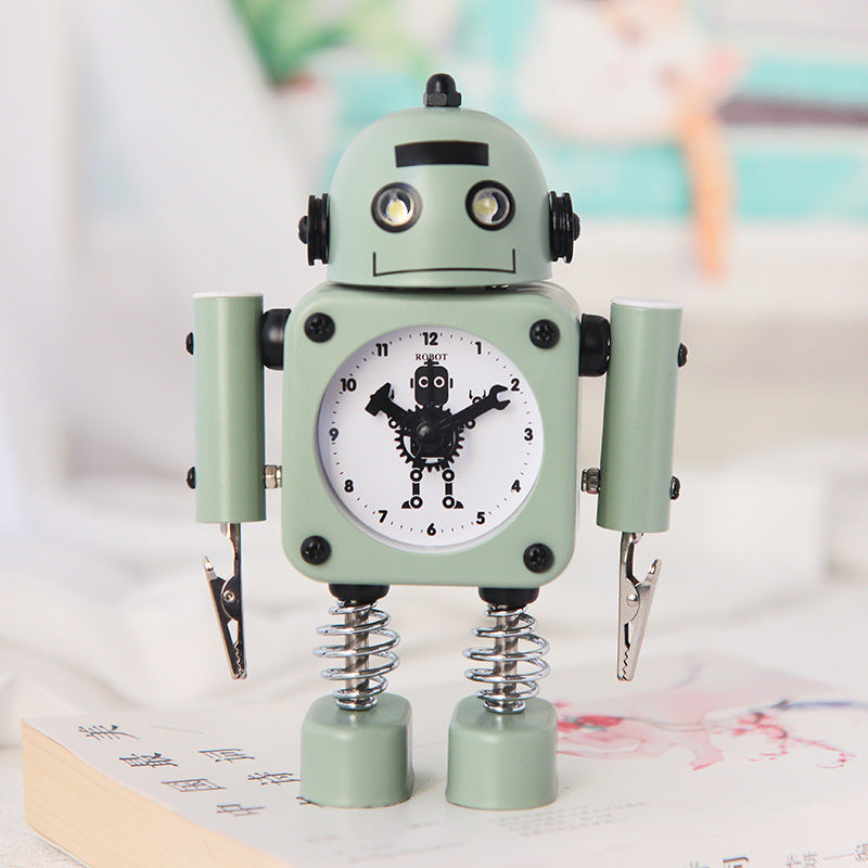 Robot Alarm Clock in Vintage Design