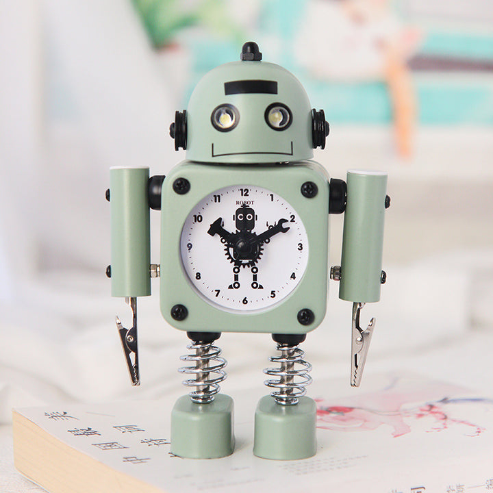Robot Alarm Clock in Vintage Design