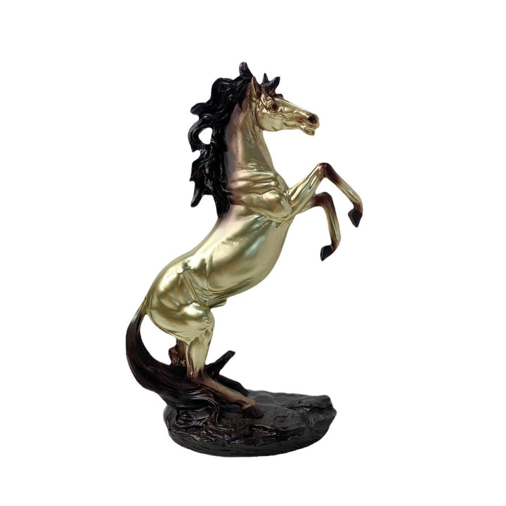 Decorative horse sculpture