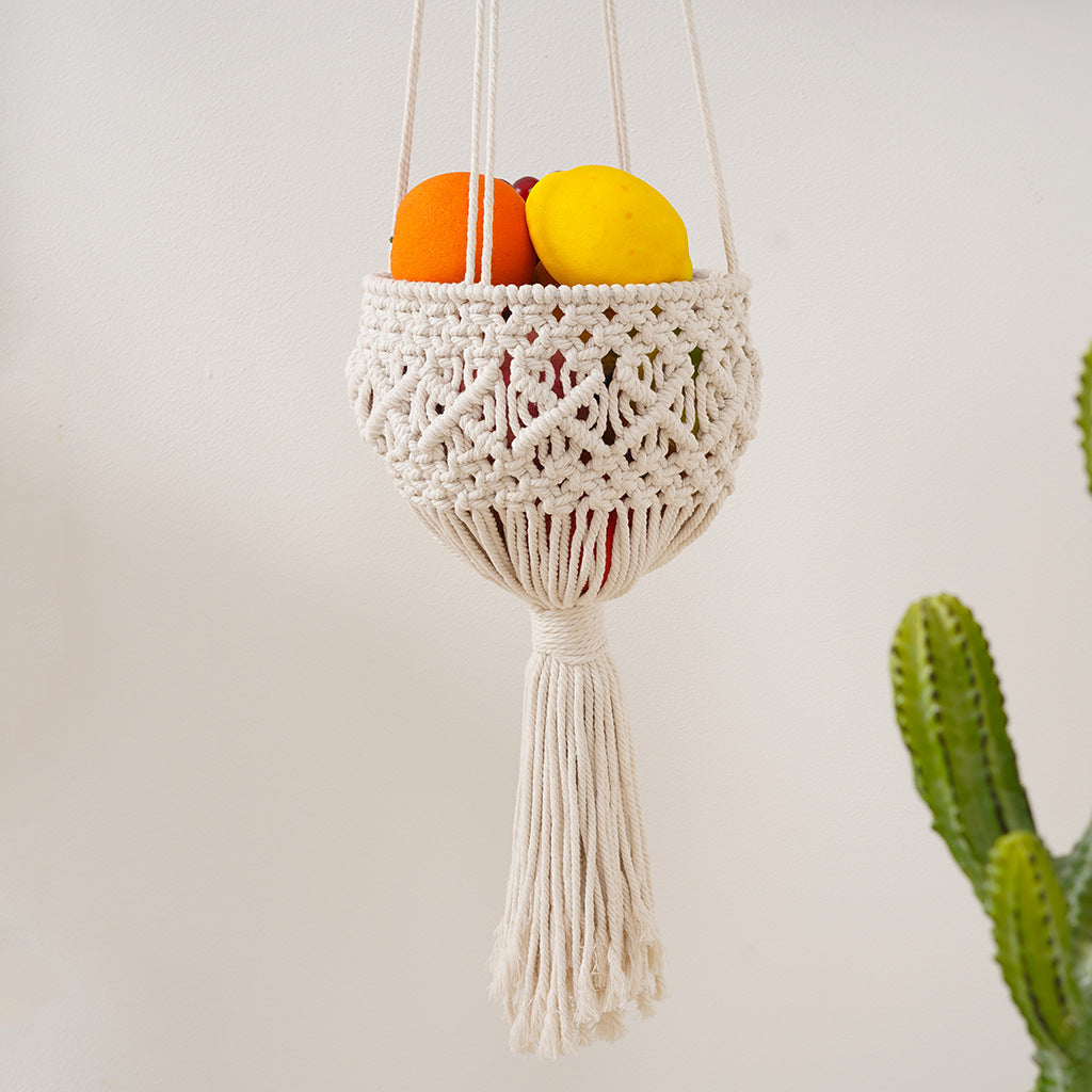Macramé Hanging Plant Basket