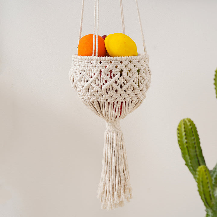 Macramé Hanging Plant Basket