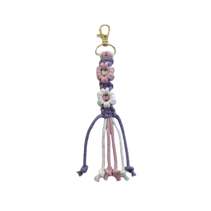 Macrame Keychain with Tassel