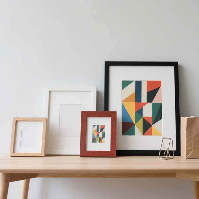Abstract Geometric Art Frame