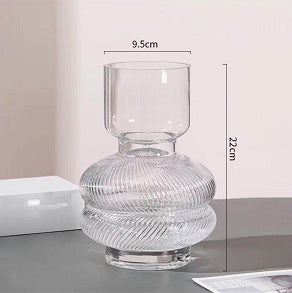 Elegant Textured Ceramic Vase