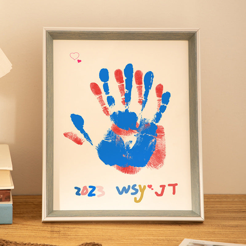 Custom Handprint Art Display Frame