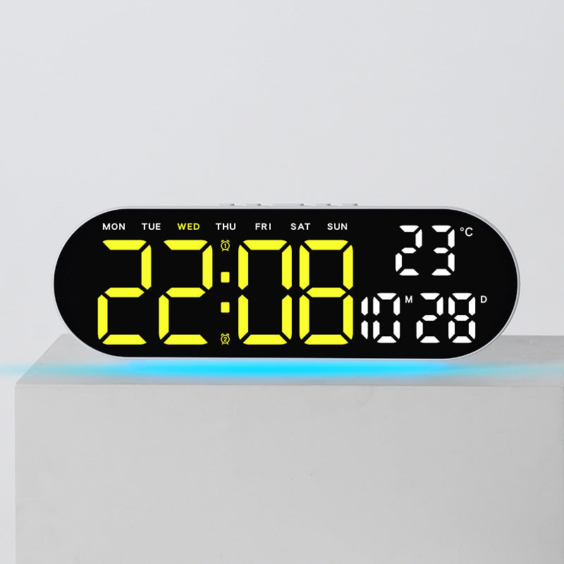 Digital Multi-Function Alarm Clock with Temperature Display