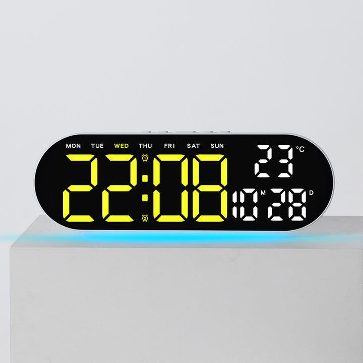 Digital Multi-Function Alarm Clock with Temperature Display