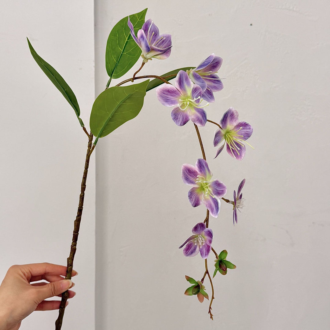 Artificial flower branch with elegant design