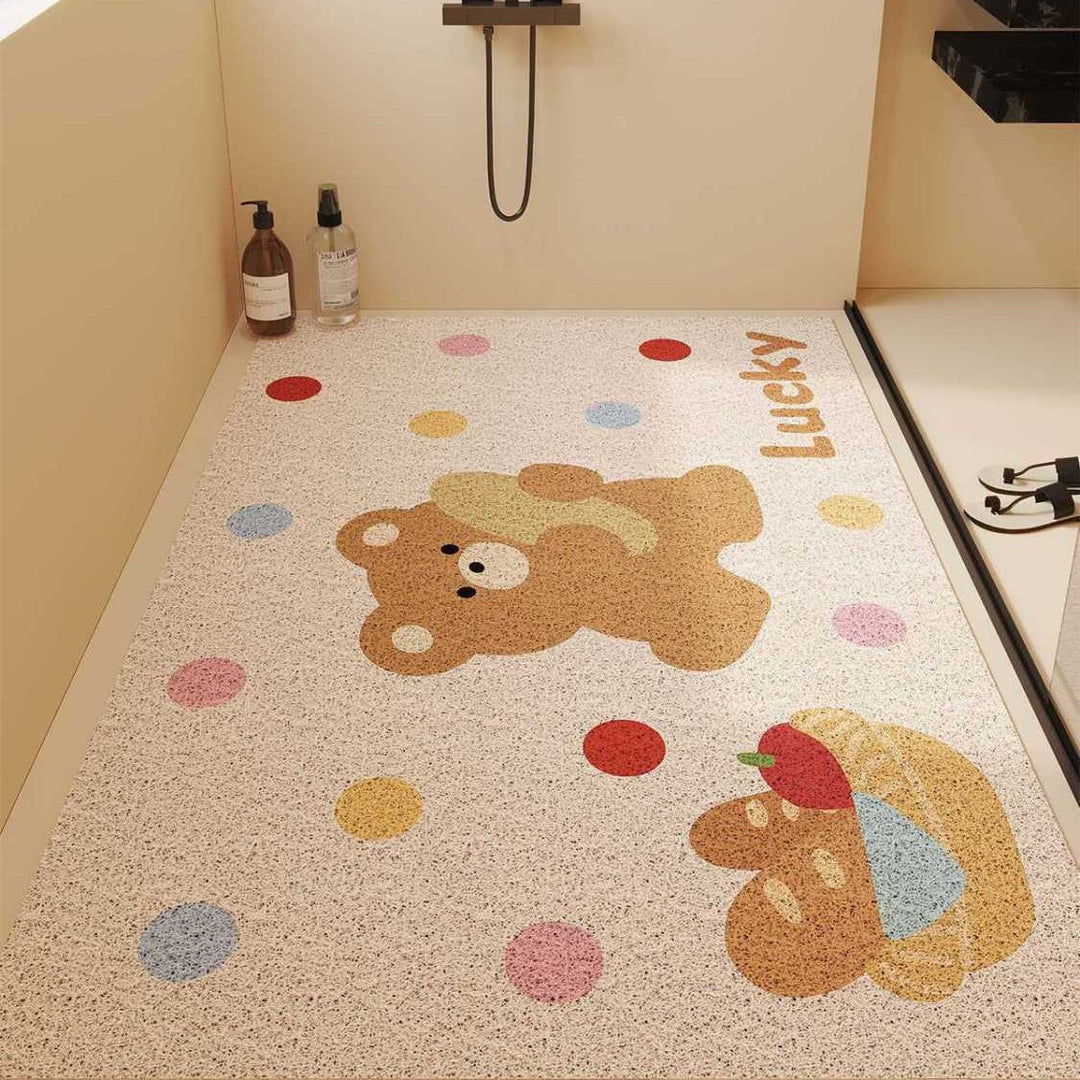 Cartoon Character Themed Bath Mat Avarnia