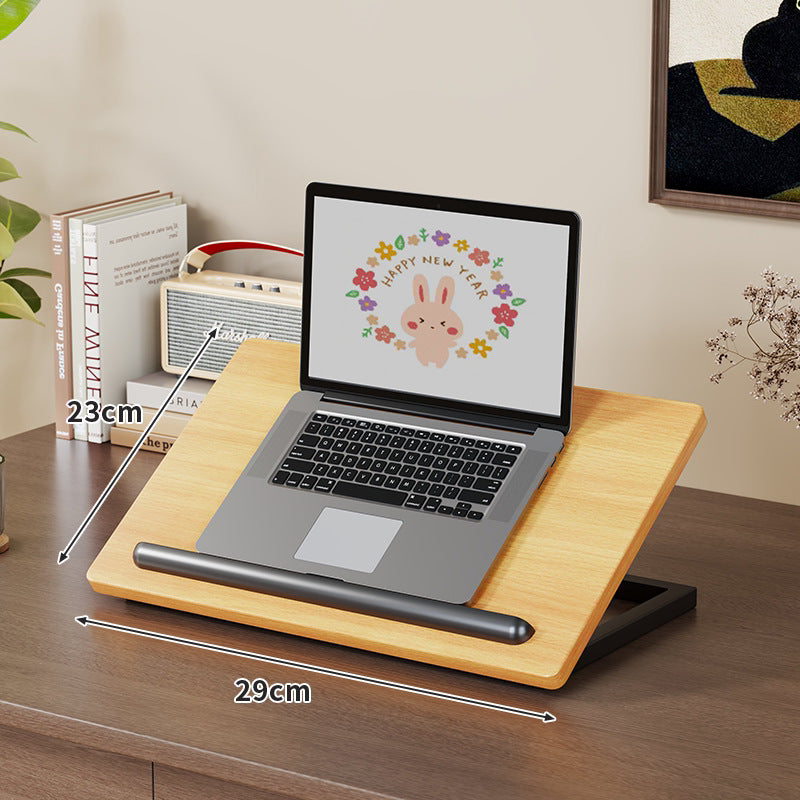 Ergonomic Adjustable Tilting Laptop Stand with Anti-Slip Stop