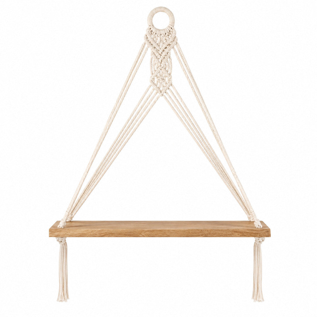 Macrame Wall Shelf